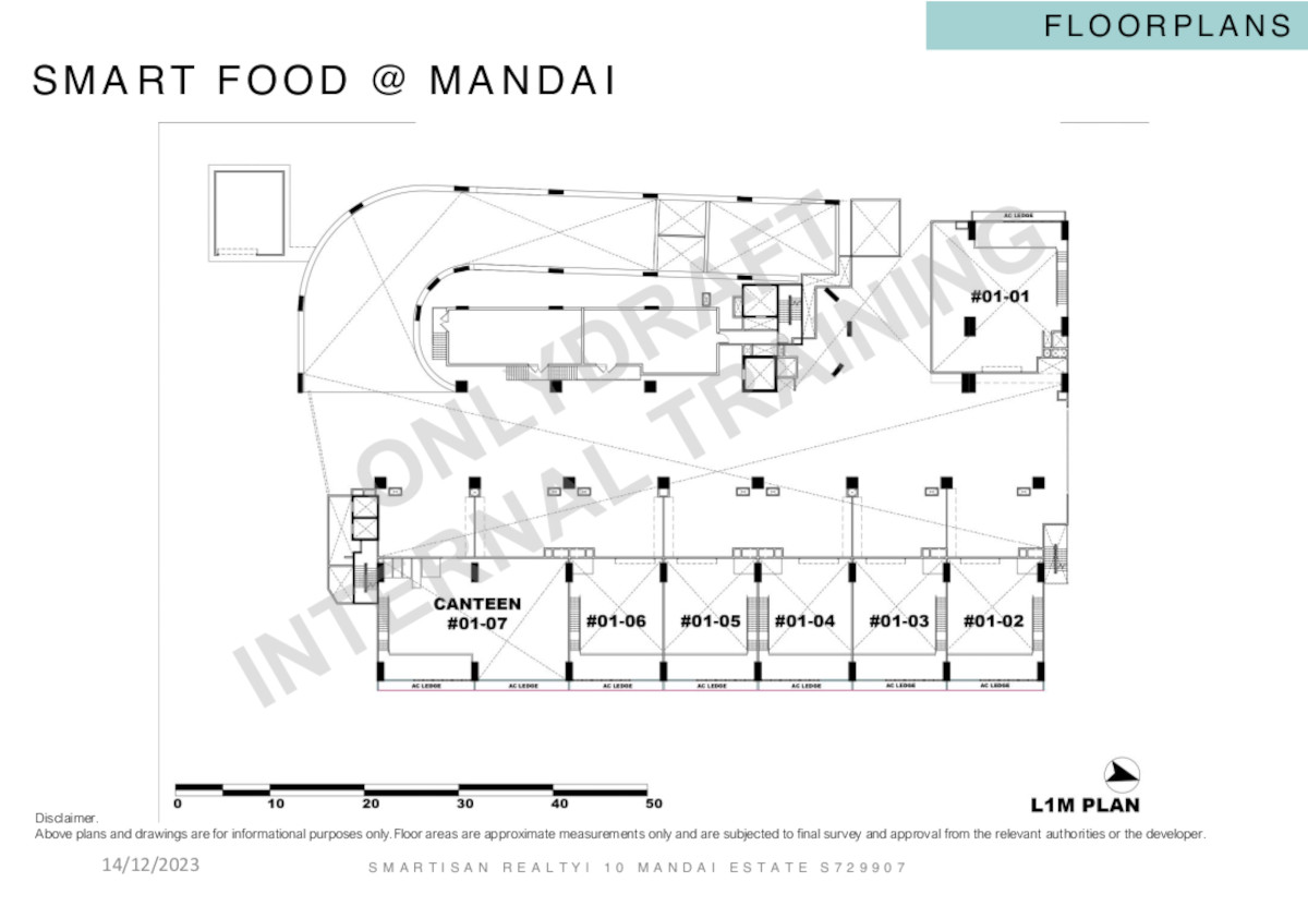 Smart Food 1st Storey Mezzaine Floor Plan