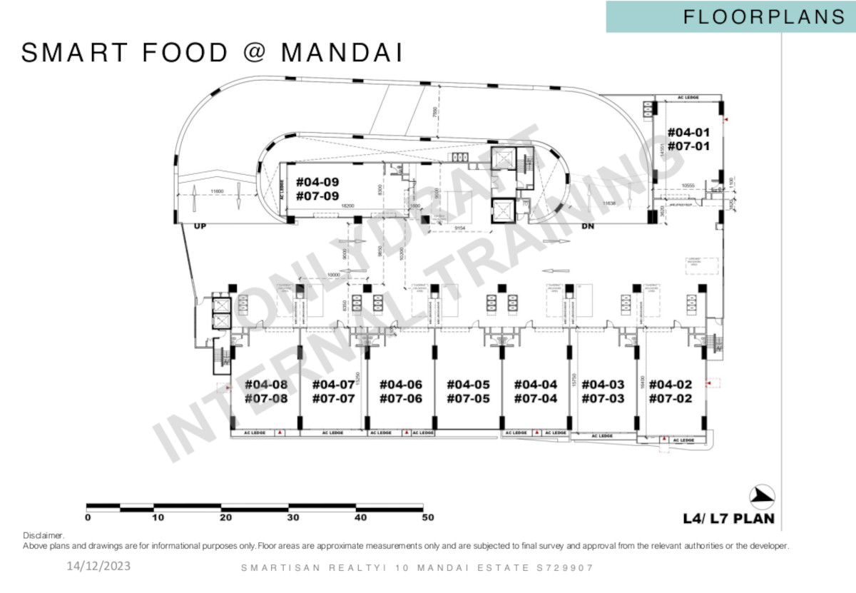 Smart Food 4th Storey Floor Plan