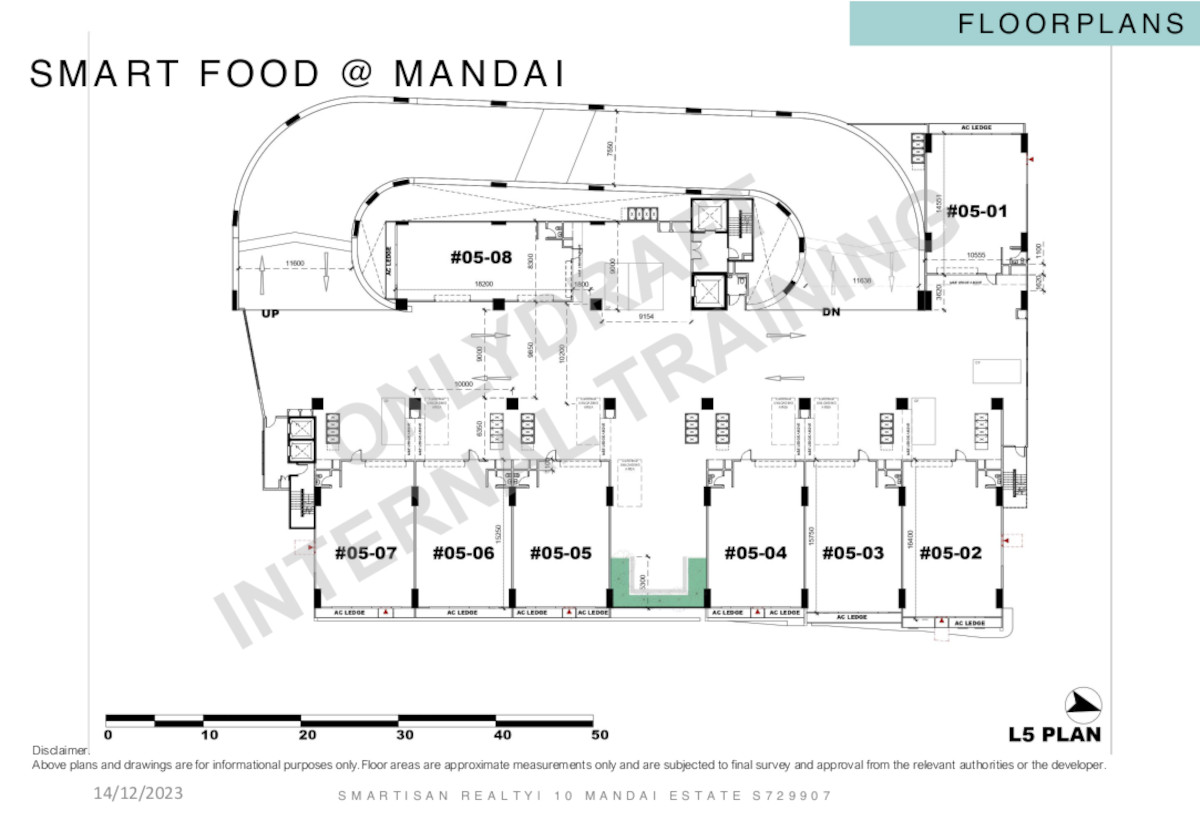 Smart Food 5th Storey Floor Plan